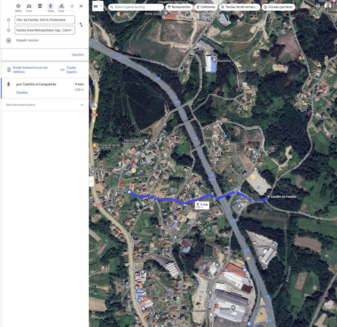 Corazon Do Val Da Lourina-Area Vigo Lejlighed Pontevedra Eksteriør billede